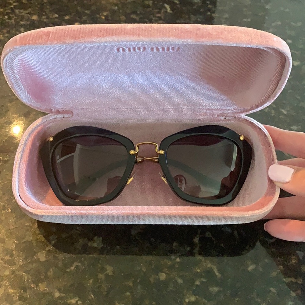 Miu Miu Noir Sunglasses